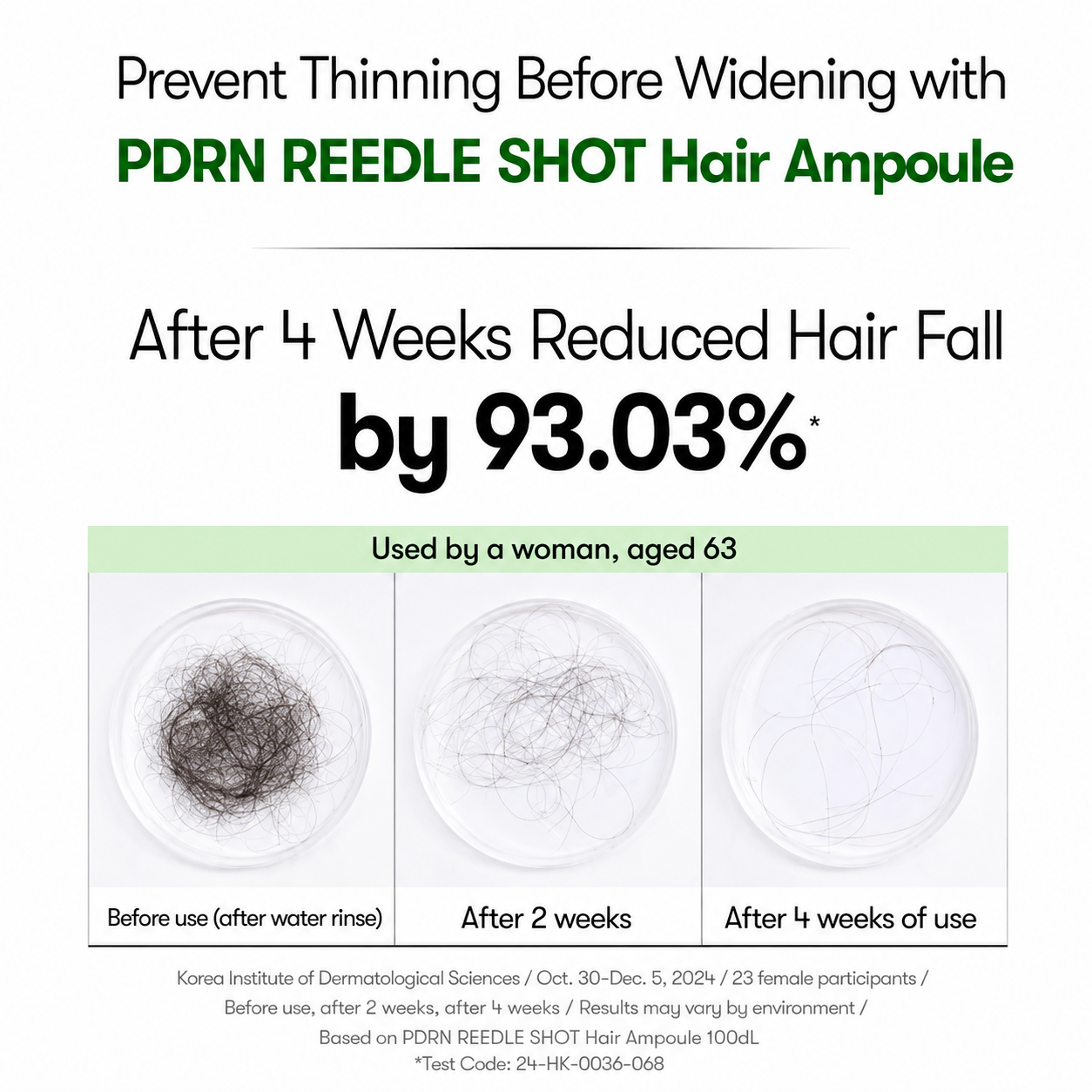 Heirloom - PDRN Hair Ampoule 100 – Scalp Renewal & Hair Density Treatment